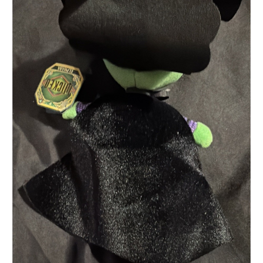 NEW WICKED For Good Elphaba EXCLUSIVE Plush Toy 10" Black Hat/Purple Dress NWT - Picture 12 of 15